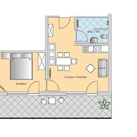 Gaestehaus Neidhart Lägenhet *