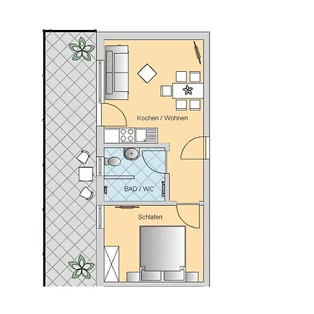 Lägenhet Gaestehaus Neidhart Oberstdorf